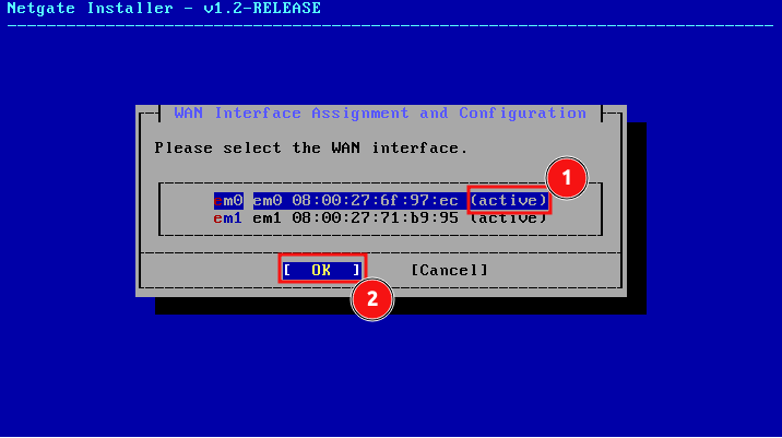 pfSense WAN assignment pfSense WAN assignment