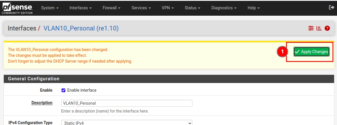 pfSense changing Interface name pfSense changing Interface name