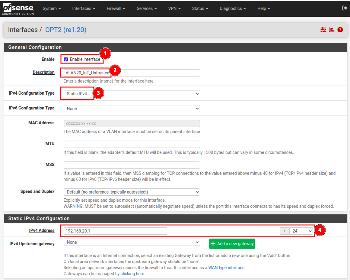 pfSense changing Interface name pfSense changing Interface name